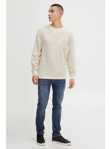 11 Project Rundhalspullover PRPulo 20715522 ME  Sweatshirt mit Brusttasche in Beige