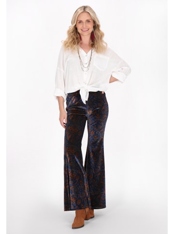 usha FESTIVAL Women Pants in blue multicolor