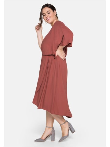 sheego Cocktailkleid in marsala