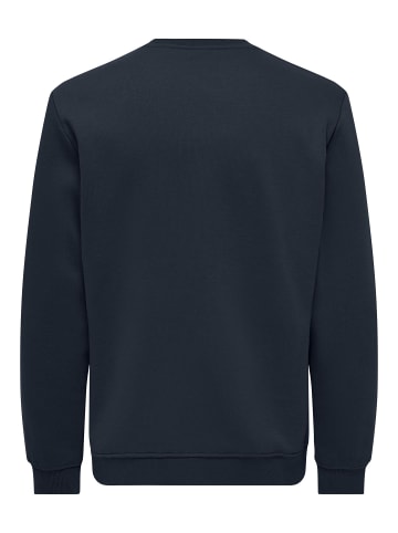 ONLY & SONS Sweatshirt in Blue Nights