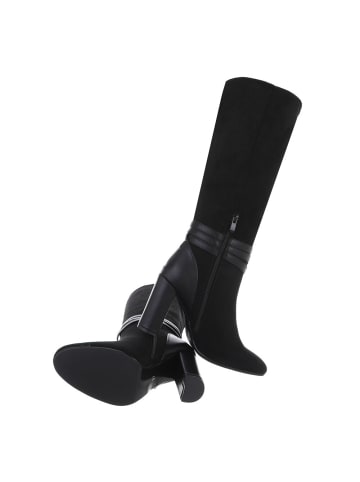 Ital-Design Stiefel in Schwarz