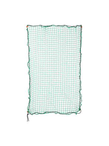 relaxdays Anhängernetz in Grün - 1,5 x 2,2 m