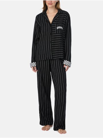 DKNY Channel The Flannel Nachtwäsche in schwarz