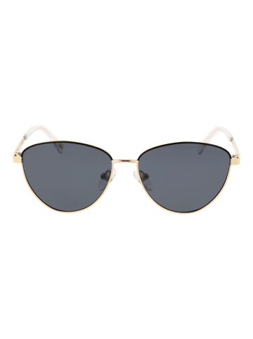 Skechers Unisex Sonnenbrille Rund Gold
