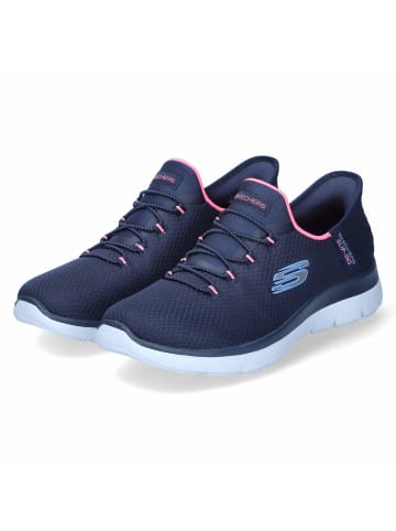 Skechers Schnürhalbschuh in blau