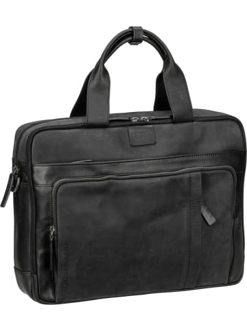Strellson Aktentasche Brick Lane Charles Briefbag MHZ in Black