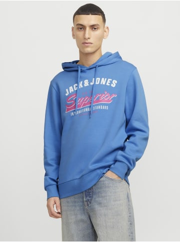 Jack & Jones Kapuzenpullover in Pacific Coast