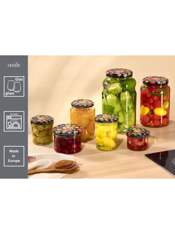 Ritzenhoff & Breker 12er Set Vorratsgläser Smile 230 ml in transparent