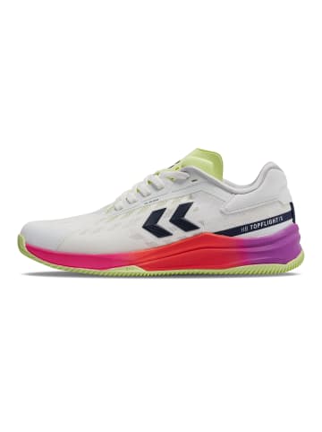 Hummel Hallenschuh Hb Topflight Handball Damen in WHITE/VIOLET