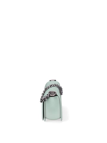Marc Ellis Handtasche in LIGHT GREEN AND SILVER