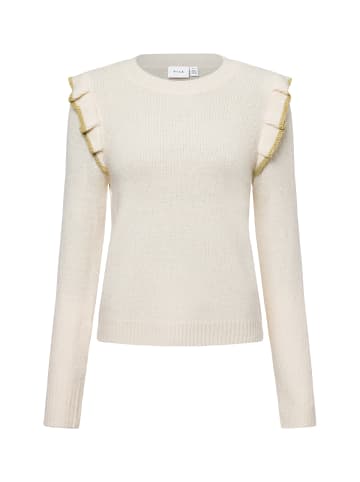 Vila Strickpullover VINanzy in beige gold - 0001