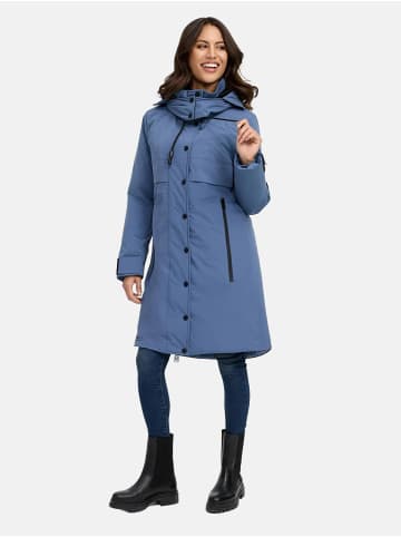 Marikoo Wintermantel Anoukaa 16 in Dusty Blue