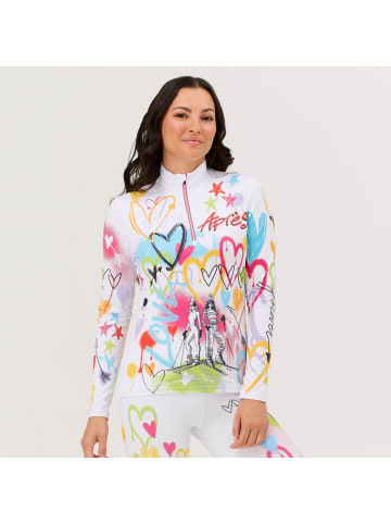 Krimson Klover Baselayer Graffiti Girls Top in multi