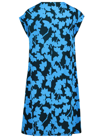 BETTY & CO Casual-Kleid mit Print in Dunkelblau/Blau