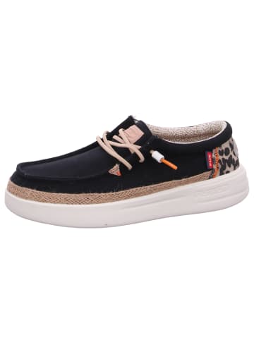 Fusion Leinenschuh  in Schwarz