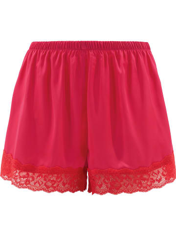Erwin Müller Satin Shorty in rot