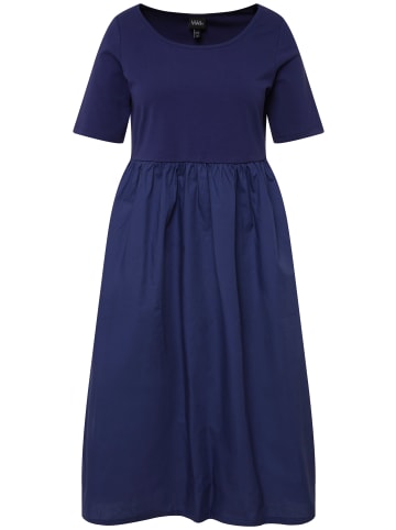 Ulla Popken Midikleid in mittelblau