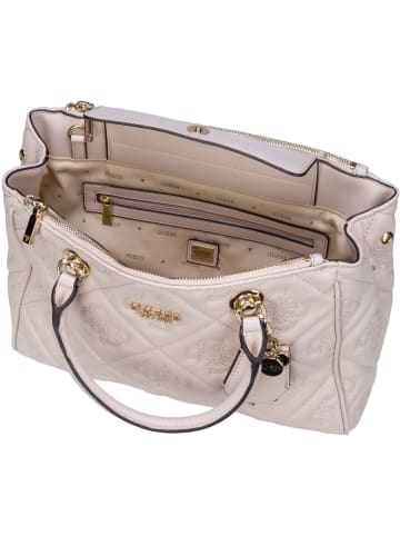 Guess Handtasche Marieke QM 29060 in Light Beige Logo