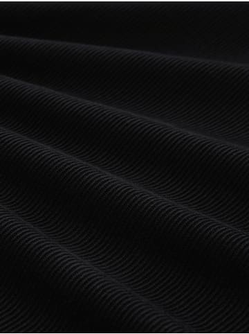 TOM TAILOR Denim Langarmshirt in schwarz