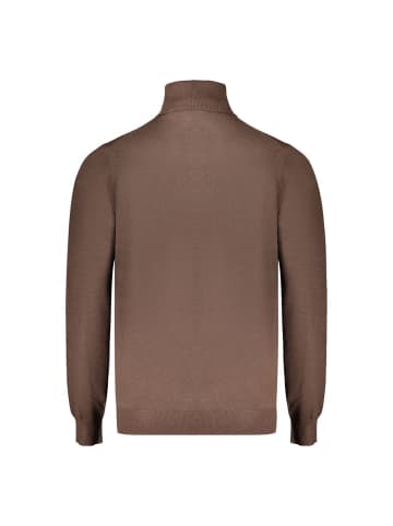 NORWAY 1963 Braun Polyamid Herren Pullover