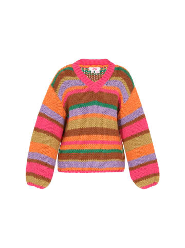 myMo Sweater in pink multicolor
