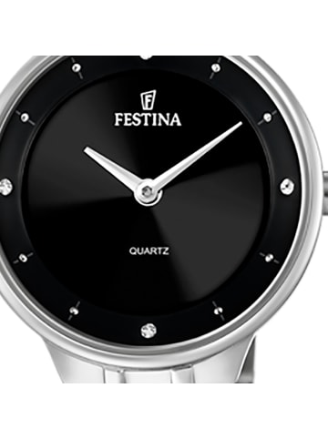 Festina Analog-Armbanduhr Festina Mademoiselle silber mittel (ca. 31mm)