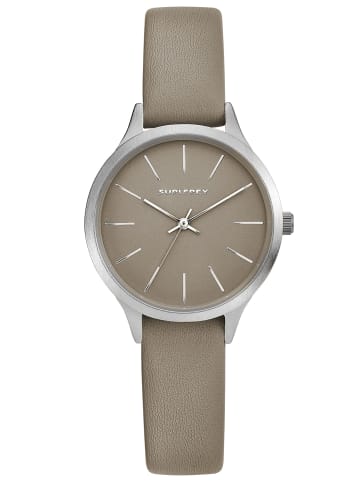 SURI FREY Armbanduhr SFY Nicky in grau silber