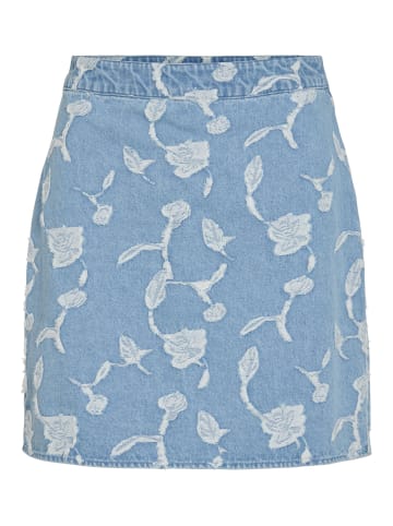 Vila Jeansrock in Light Blue Denim