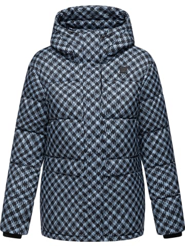 ragwear Steppjacke Wikesh Print in Cloud