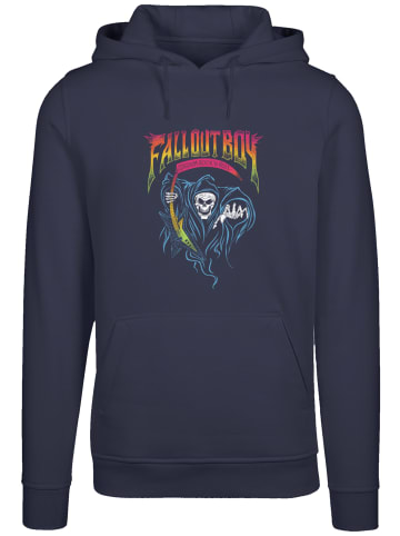 F4NT4STIC Hoodie Fall Out Boy Rock And Roll Reaper in marineblau