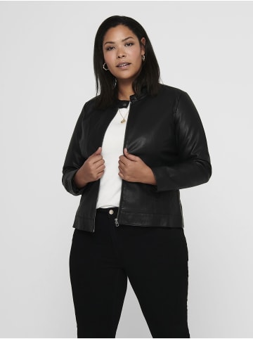 ONLY Carmakoma Lederjacke in Black 1