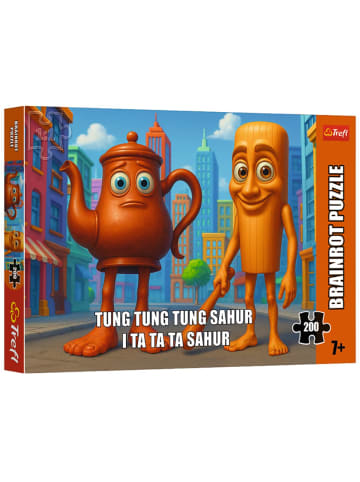 Puzzle - 200 – BrainRots - Tung Tung Sahur – Trefl 13364