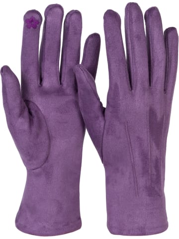 styleBREAKER Touchscreen Handschuhe in Violett