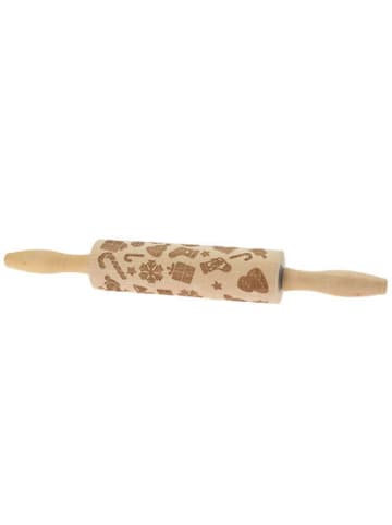 Excellent Houseware Teigroller in braun