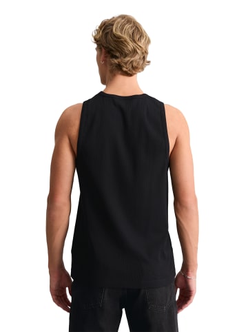 Marc O'Polo DENIM DfC Ripp-Tanktop slim in Schwarz
