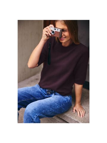 Street One Pullover in very berry mel.