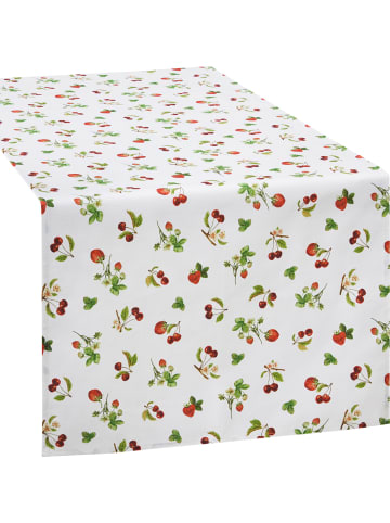 REDBEST Baumwolle Tischläufer in rot