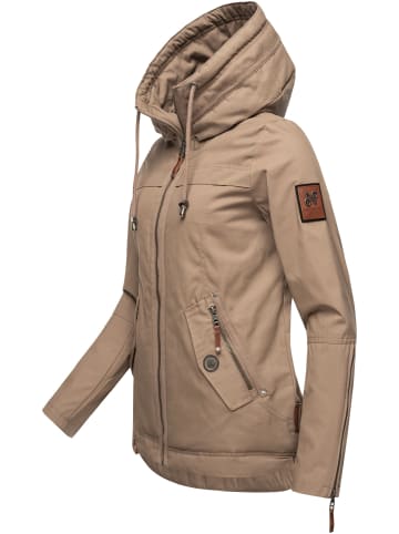 Navahoo Übergangsjacke Wekoo in Taupe