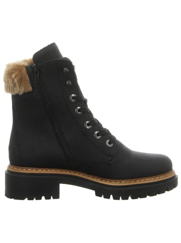 rieker Schnürstiefelette in schwarz