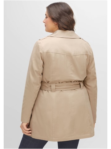 sheego Trenchcoat in softtaupe