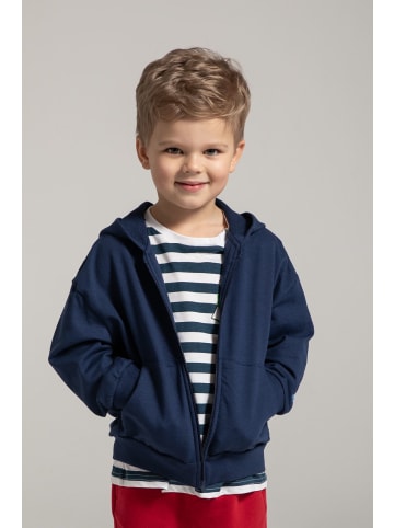 MOKIDA Bluza ropzinana in dunkelblau