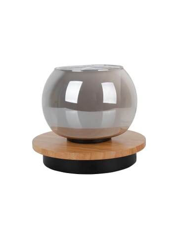 näve Tischleuchte "TEXAS" in schwarz - (L)18 cm x (B)18 cm x (H)15 cm