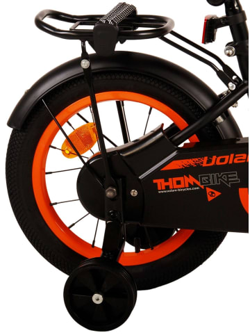 Volare Kinderfahrrad Thombike für Jungen 14 Zoll Kinderrad in Schwarz Orange 4 Jahre