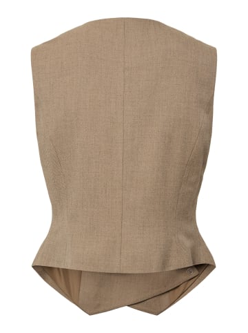 Pieces Weste in Greige