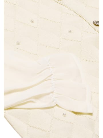 faina Women Cardigan in Wollweiss