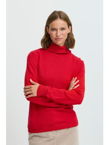 b.young Rollkragenpullover BYMANINA ROLLNECK 20813906 Klassischer Rollkragenpullover in Rot