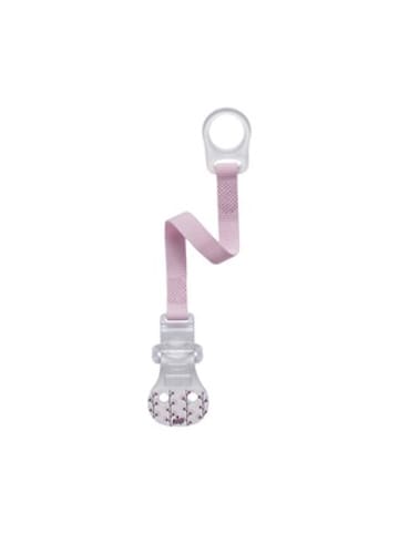 nip Schnullerband mit Ring in Rosa