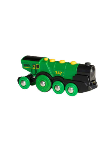 Brio Brio Aktionsspiel Grüner Gustav Batterielok in bunt