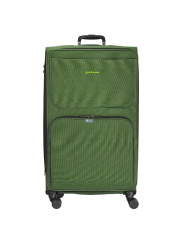 Stratic Bendigo Light+ - 4-Rollen-Trolley 84 cm L erw. (silver) in grün