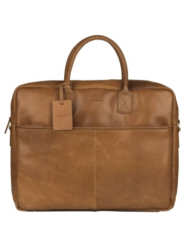 Burkely Vintage Max Worker - Laptoptasche 17.3'' 44 cm in cognac